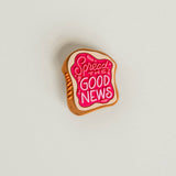 Spread The Good News Shoe Charm I Christian Gift