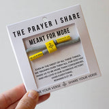 MEANT FOR MORE Prayer Cord Bracelet | Christian Athletes