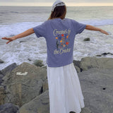 Created by the Creator Plum Unisex Tee