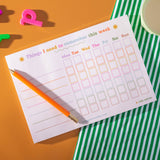 Things I need to remember - Kids Weekly Planner Pad
