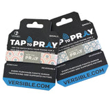 Tap To Pray® Wristband – Boho Bouquet: Medium