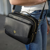 Bible Cover, Bible Bag, Bible Crossbody Bag, BLACK