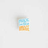 In His Image Shoe Charm I Christian Gift