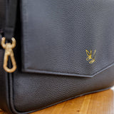 Bible Cover, Bible Bag, Bible Crossbody Bag, BLACK