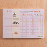 Things I need to remember - Kids Weekly Planner Pad