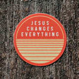 Jesus Changes Everything Sticker