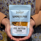 Feel Better Soon Simmer Pot | Orange Peppermint Eucalyptus