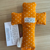 Love (well worn series) - (Lavender Scented) Comfort Cross