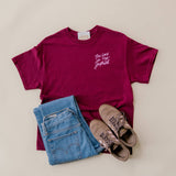 The Lord Is My Shepherd Tee - Maroon