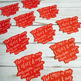 Bible verse sticker | Whom Shall I Fear | Christian decals