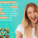 Oats n' Peanut Granola Bites - 3 oz
