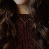 Cut Out Cross Necklace