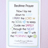 Child Cross - Comfort Cross (White Satin Tag/Blue Wording)