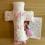 Hope (well worn series) - (Lavender Scented) Comfort Cross