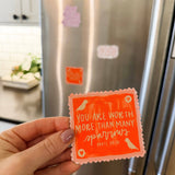 Christian gifts | Faith fridge magnet | Refrigerator magnets