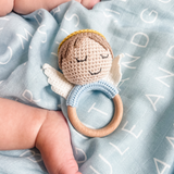 Guardian Angel Rattle (Boy)