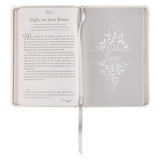 Devotional for Mr. & Mrs. White Faux Leather