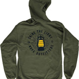 Shine The Light Heavyweight Graphic Hoodie