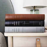 NIV Quest Study Bible Large Print Bonded Leather Black Comfort