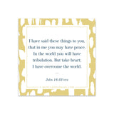 Scripture Mirror Cling, Take Heart