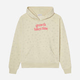 Growth Takes Time Allover Floral Unisex Hoodie