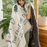 Fruit of the Spirit Throw Blanket