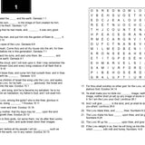 Bible Memory Verse Challenge Word Searches Large Print
