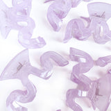 Wavy Lilac Hair Claw Clip