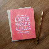 Easter People Card