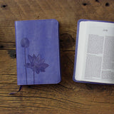 ESV Compact Bible, TruTone®, Lavender, Bloom Design