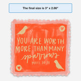 Matthew 10:31 sticker | Christian gifts