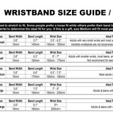 Tap To Pray® Wristband – Prairie & Plaid: Medium