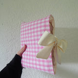 Gingham Grace Bible Sleeve - Handmade Bible Cover