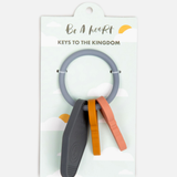 Keys to the Kingdom Silicone Teether | Catholic Baby Gift