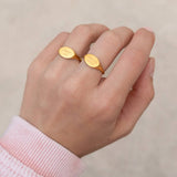 Above All Oval Signet Ring