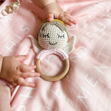 Guardian Angel Rattle (Girl)