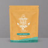 "Hope Is An Anchor" Peach Black Tea 1.5 oz Pouch