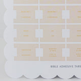 Blush Bible Tabs - Peony Theme