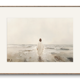 Jesus Walks on Water - 8x10 Unframed Print