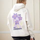 My Strength Floral Unisex Hoodie