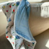 Marian Garden Mini Bamboo Cotton Muslin Blanket