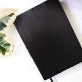 NIV Quest Study Bible Large Print Bonded Leather Black Comfort