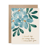 "I Thank My God" Card