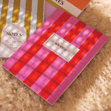 Hot Pink Stripe - Lined Notebook