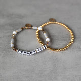 Romans 12:2 Bible Verse Beaded Word Bracelet