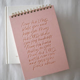 May The Lord Bless You Letterpress Notebook