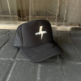 Mother Strong Printed Trucker Hat - Black