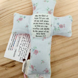 Heart (Well worn series) - (Lavender Scented) Comfort Cross