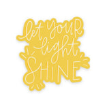 Let your light shine sticker | Christian gifts | Faith decal