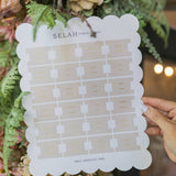 Blush Bible Tabs - Peony Theme